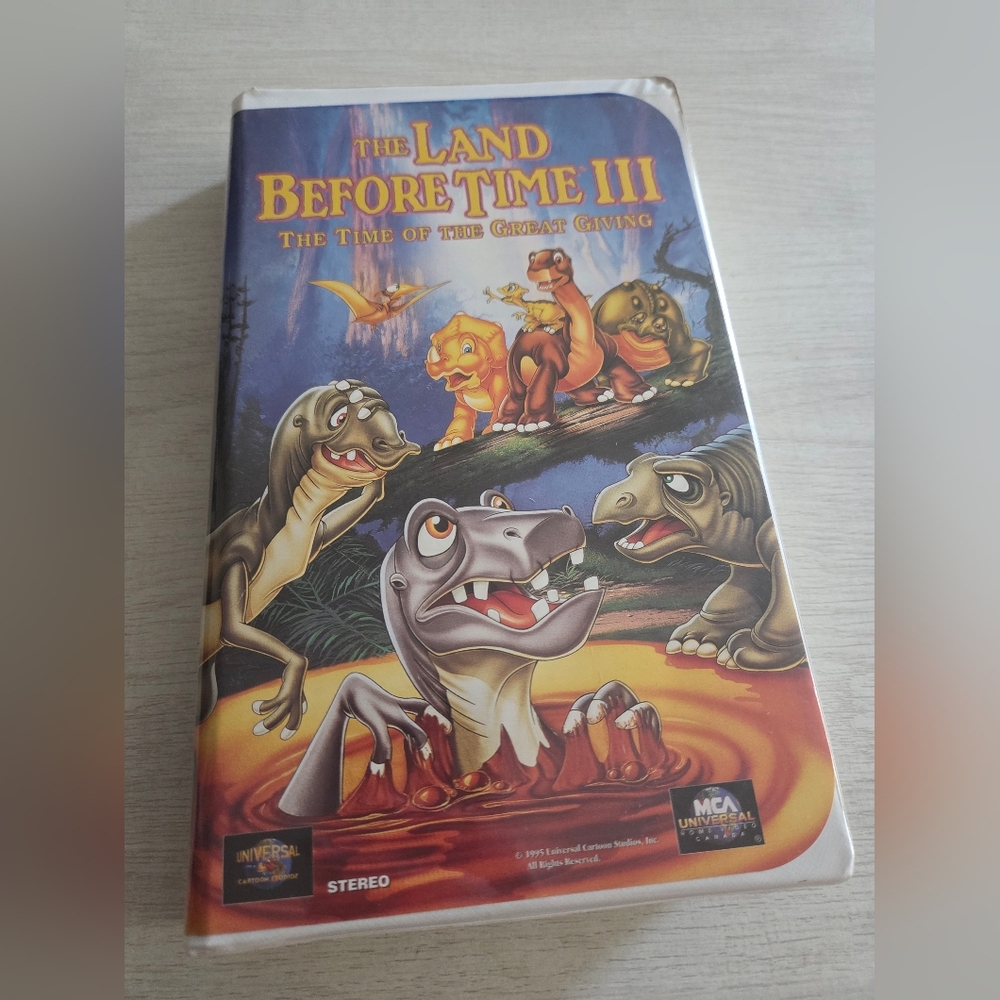 The Land Before Time III VHS